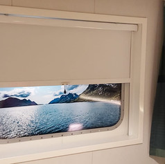 Marine Roller Blind - Cabin Type