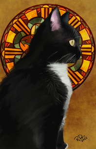 Josephine cat portrait