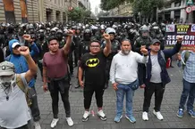 #Resumen México blinda el Zócalo ante protestas de maestros a semanas del Mundial