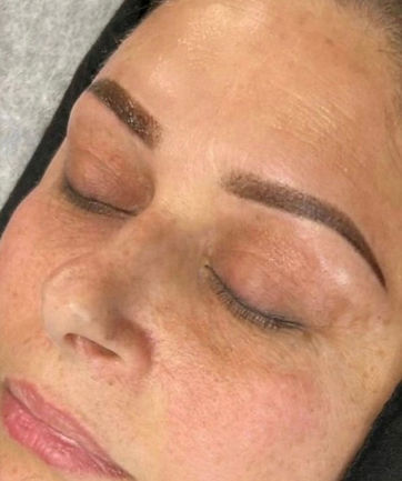 ombré powder brows, fresh permanent makeup