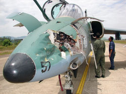 Acidente com Avião militar