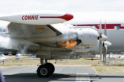 Lockheed Constellation - Fogo