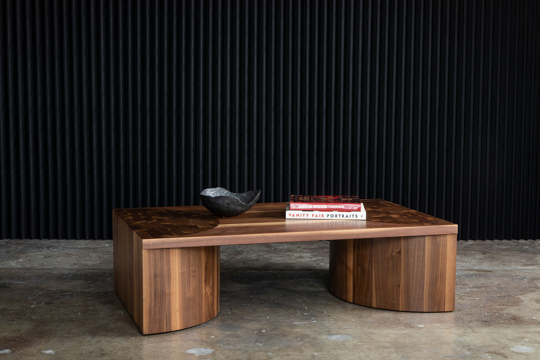 Pierre coffee table, ATELIERxKM, designed by Kelly Martin, luxury furniture design, custom made modern designer