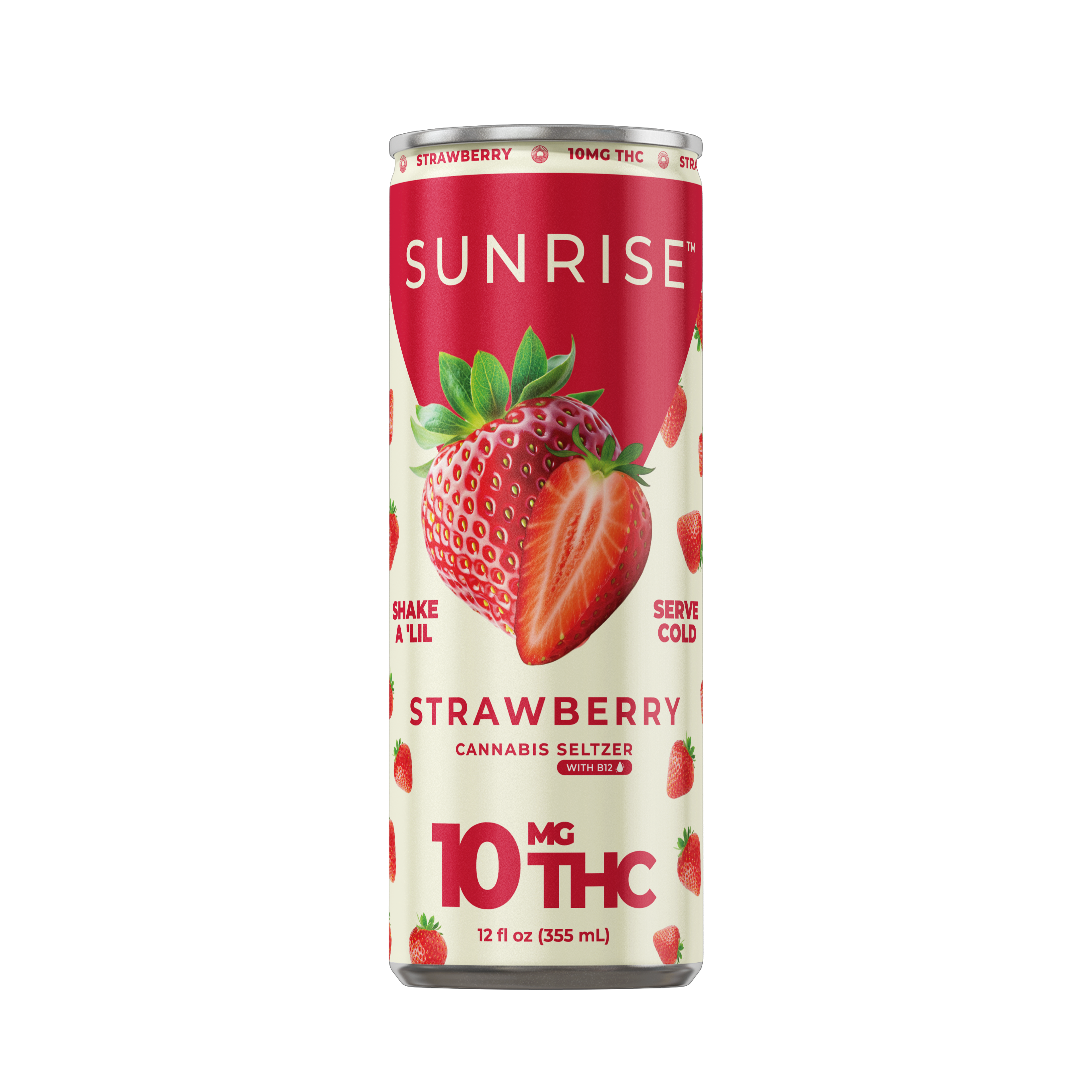 Sunrise Hemp - 10mg THC Can Beverage - Strawberry - 08.29.25.png