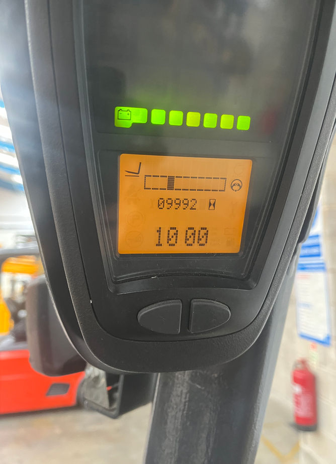 Used Electric counterbalance forklift truck