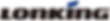 Blue flag above bold black "LONKING" text on a white background.