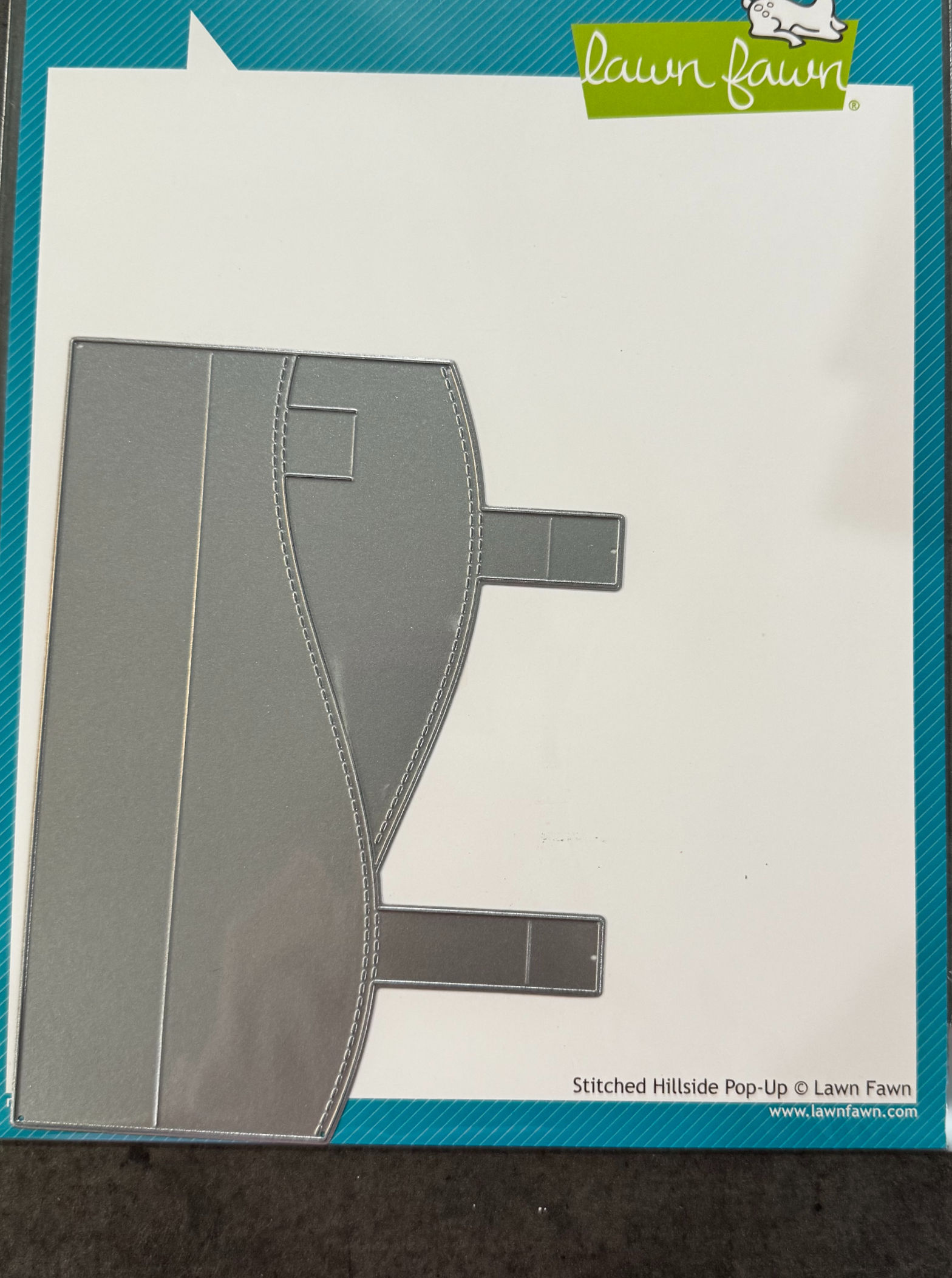 Stitched hillside pop-up