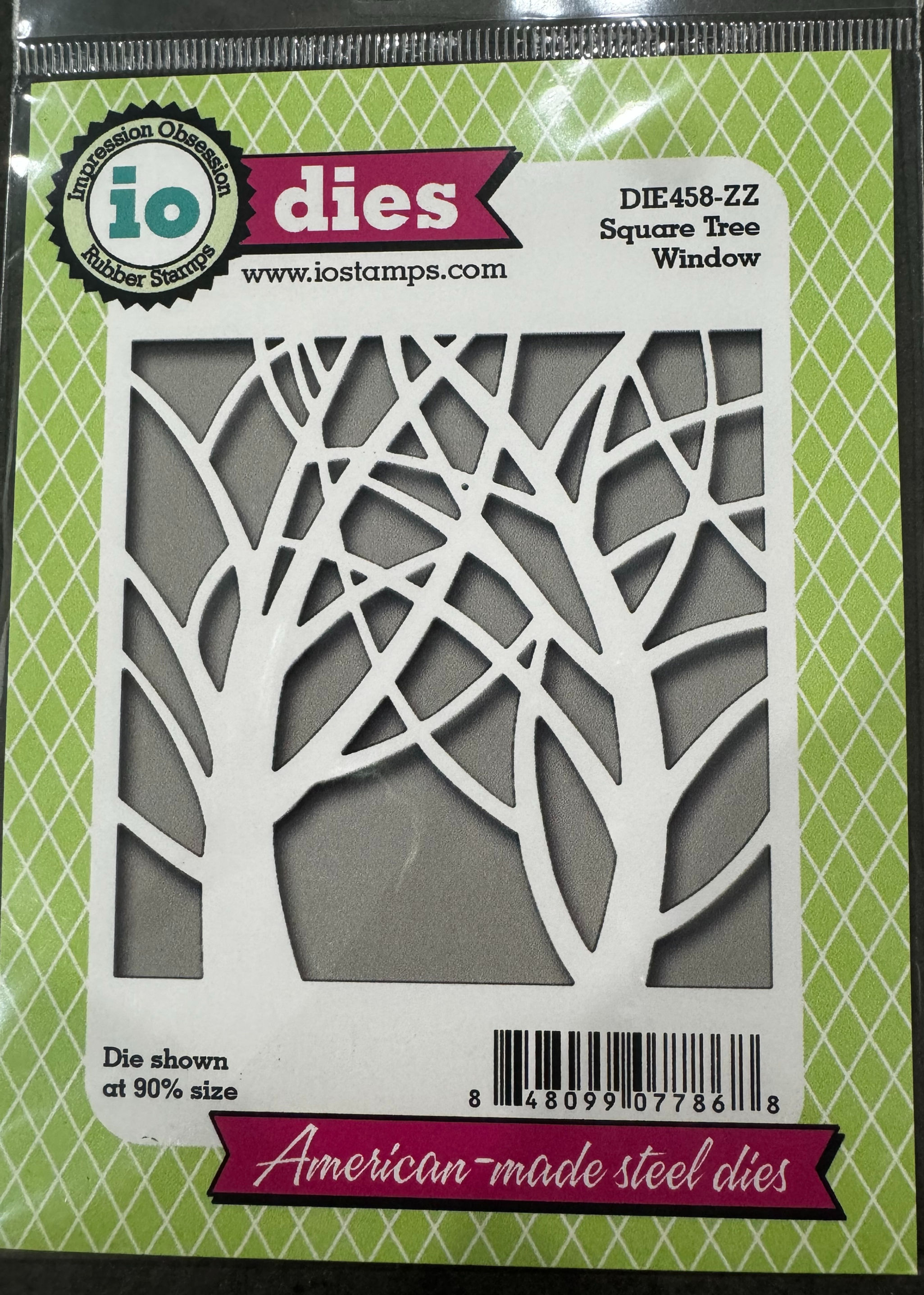 IO Square tree cut-out background