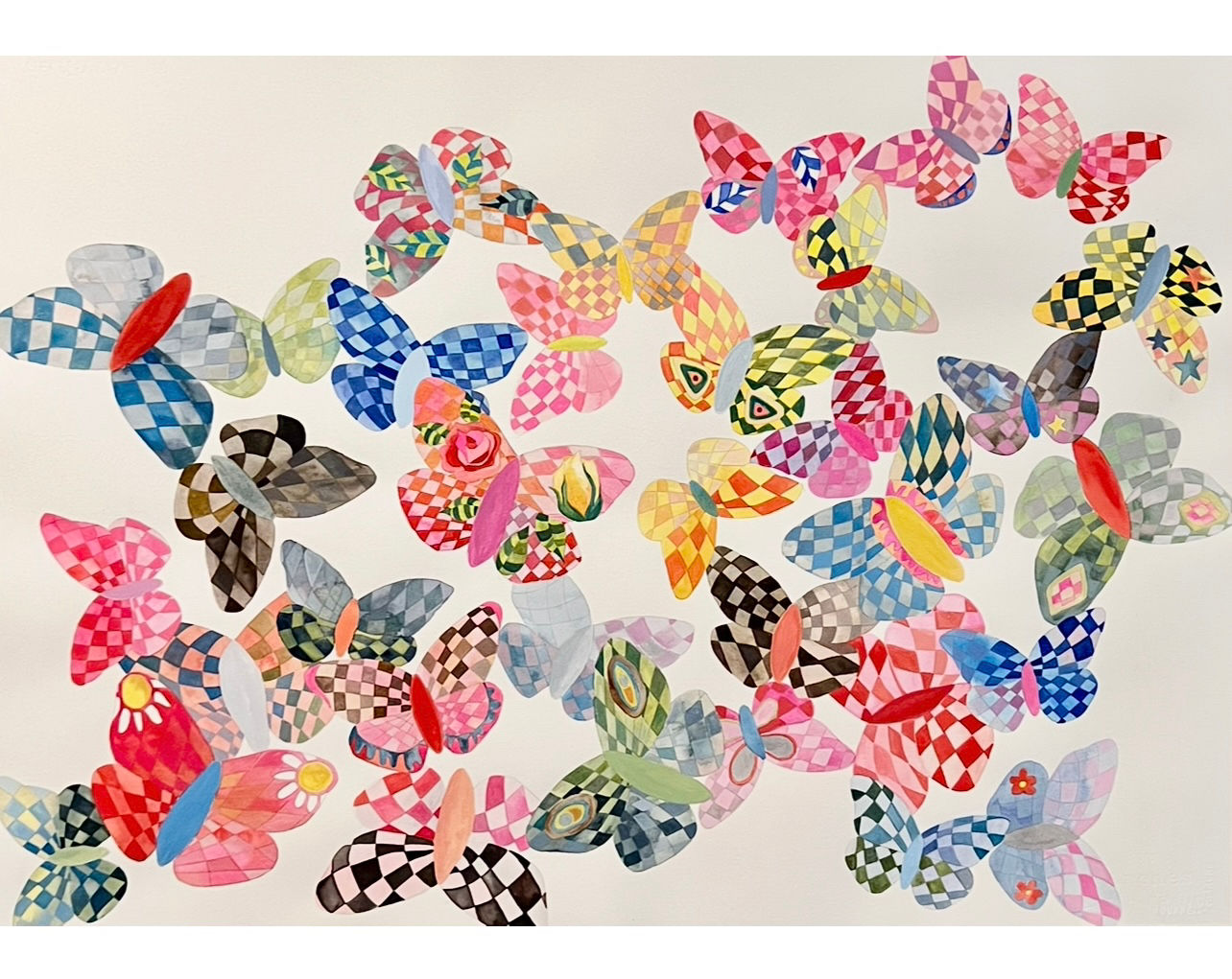 Checkerboard Butterflies