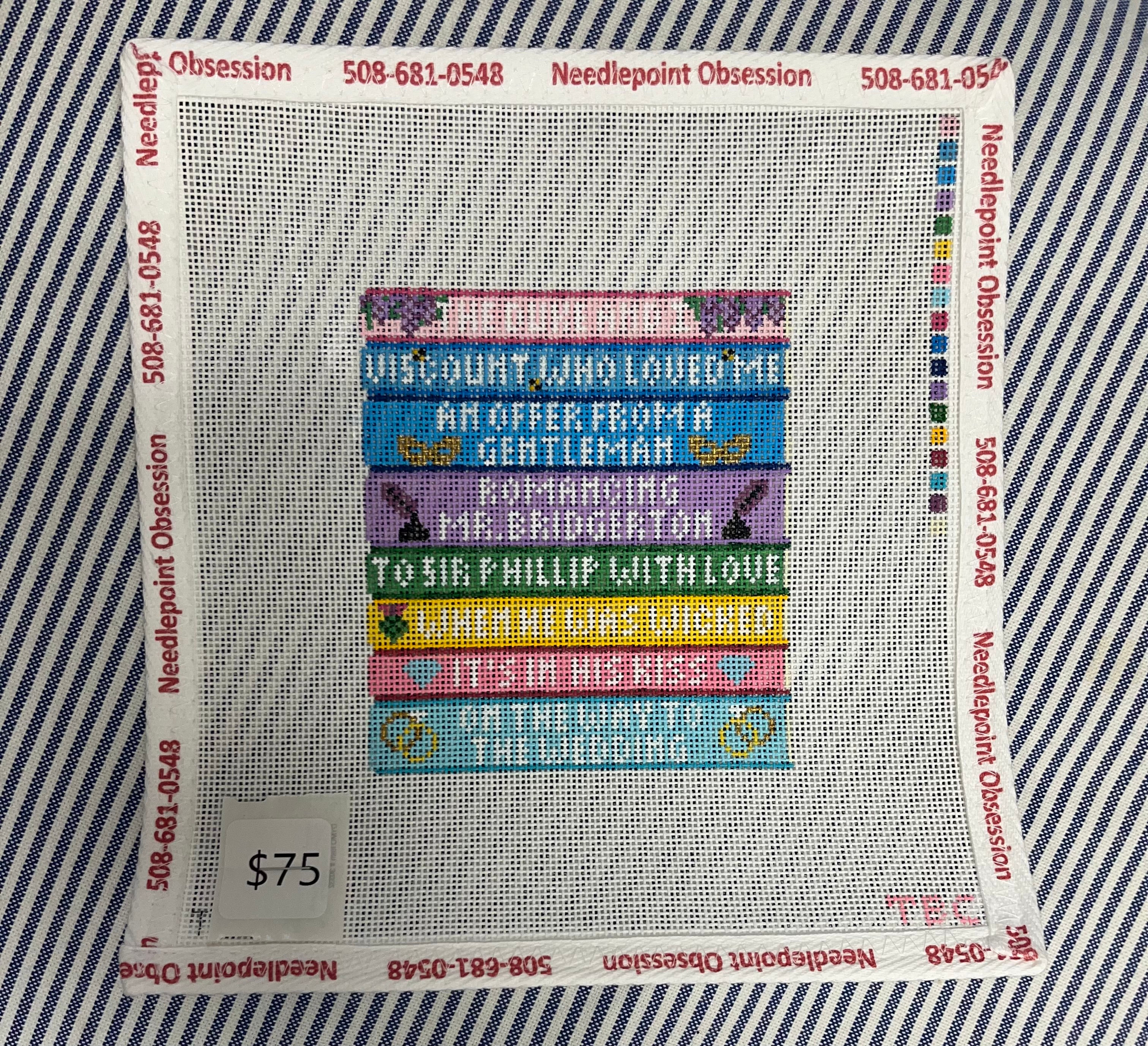 Bridgerton Book Stack