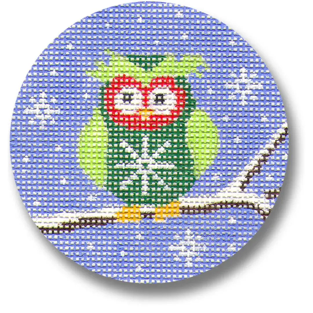 Owl with Snowflake Sweater