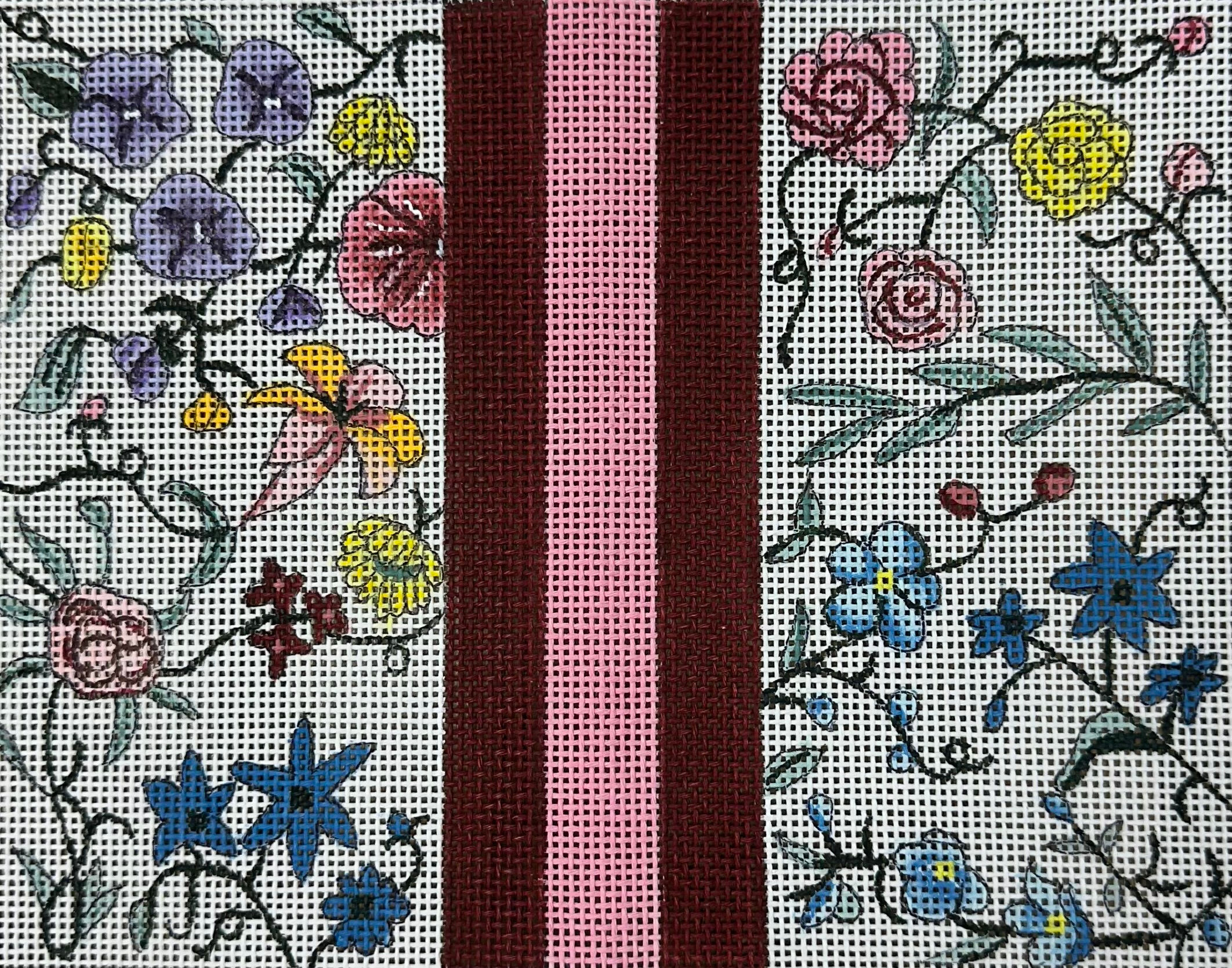 Colorful flower Clutch/Insert