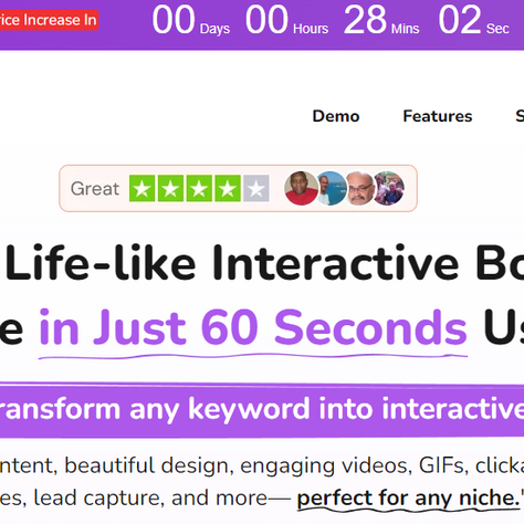 Ai Interactive Books OTO ✅ In-Depth Review & Features + VIP $3M Bonuses + Demo