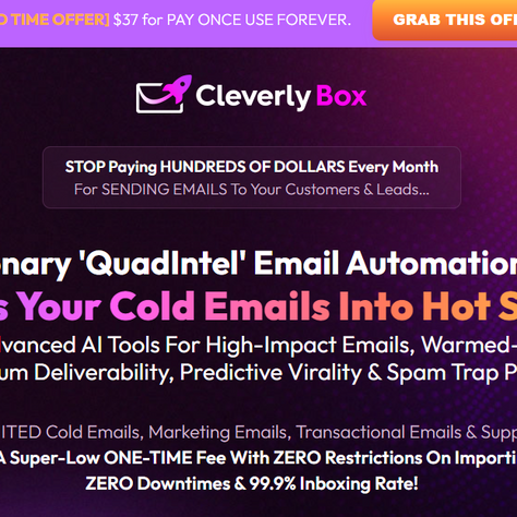 CleverlyBox OTO all 6 OTOs' Links✅ +GRAB Bonuses 2024