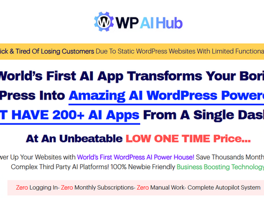 WP AI Hub Review: by Amit Gaikwad & Anirudh Baavra
