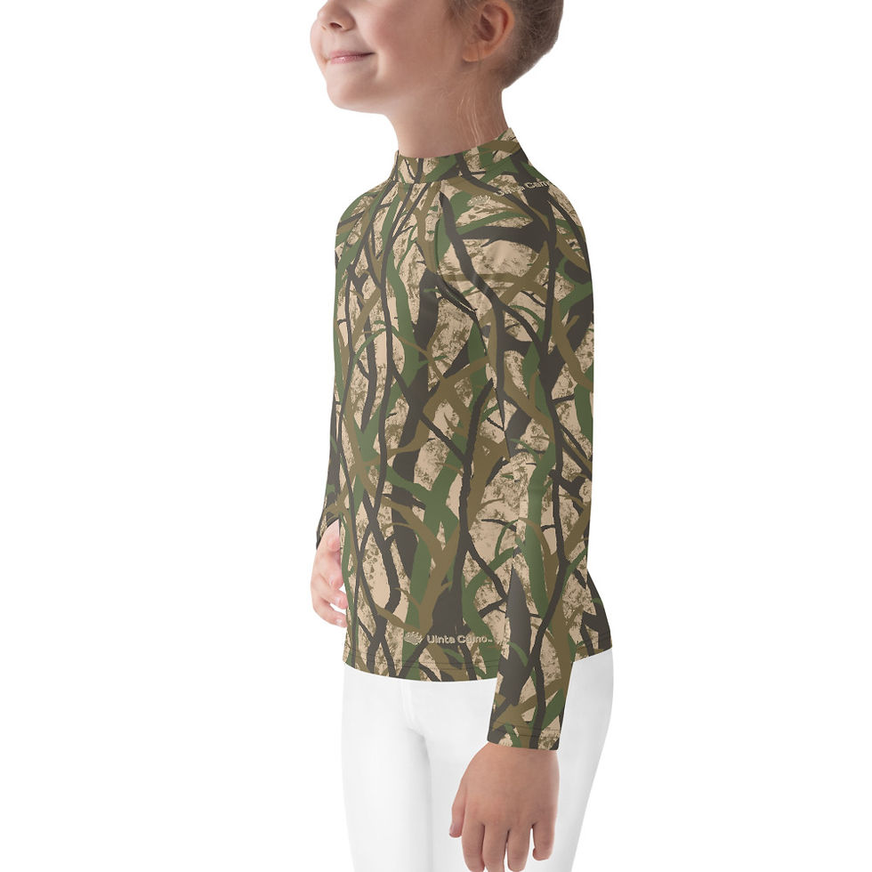 Thumbnail: Kid’s Highline Performance Shirt | Oakbrush Fall | Macro