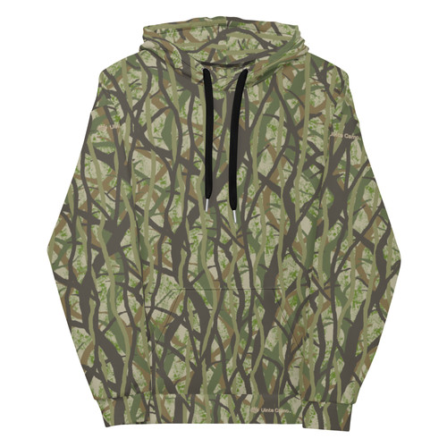 aclent アクレントCompact camouflage hoodie