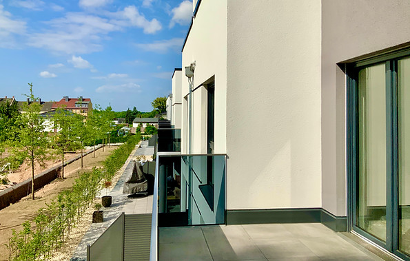 Wohnung Chemnitz - Wohnpark Schloßchemnitz:Balkon mit Ausblick