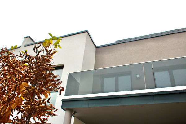 Wohnung Chemnitz - Wohnpark Schloßchemnitz:Balkon WE14 Gartensicht