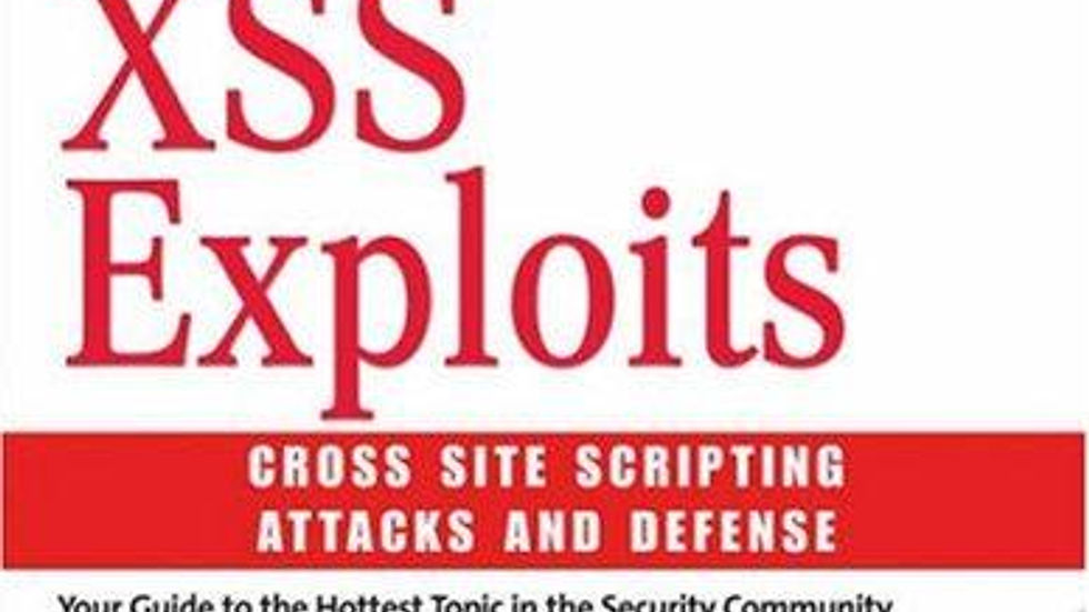 Book Notes: XSS Attacks