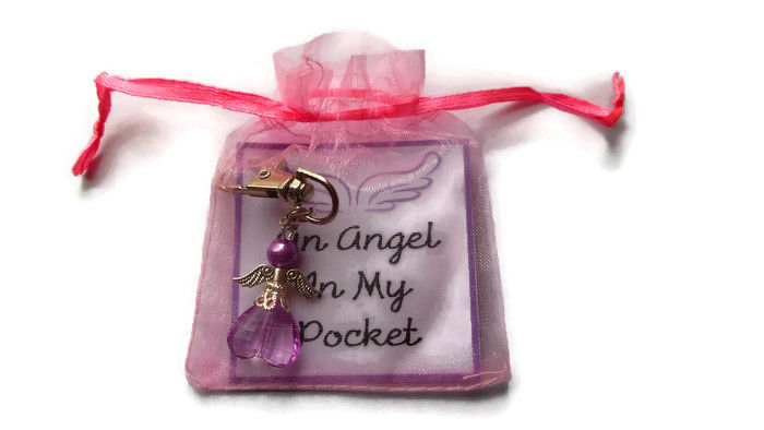 Thumbnail: Angel In My Pocket Keyring
