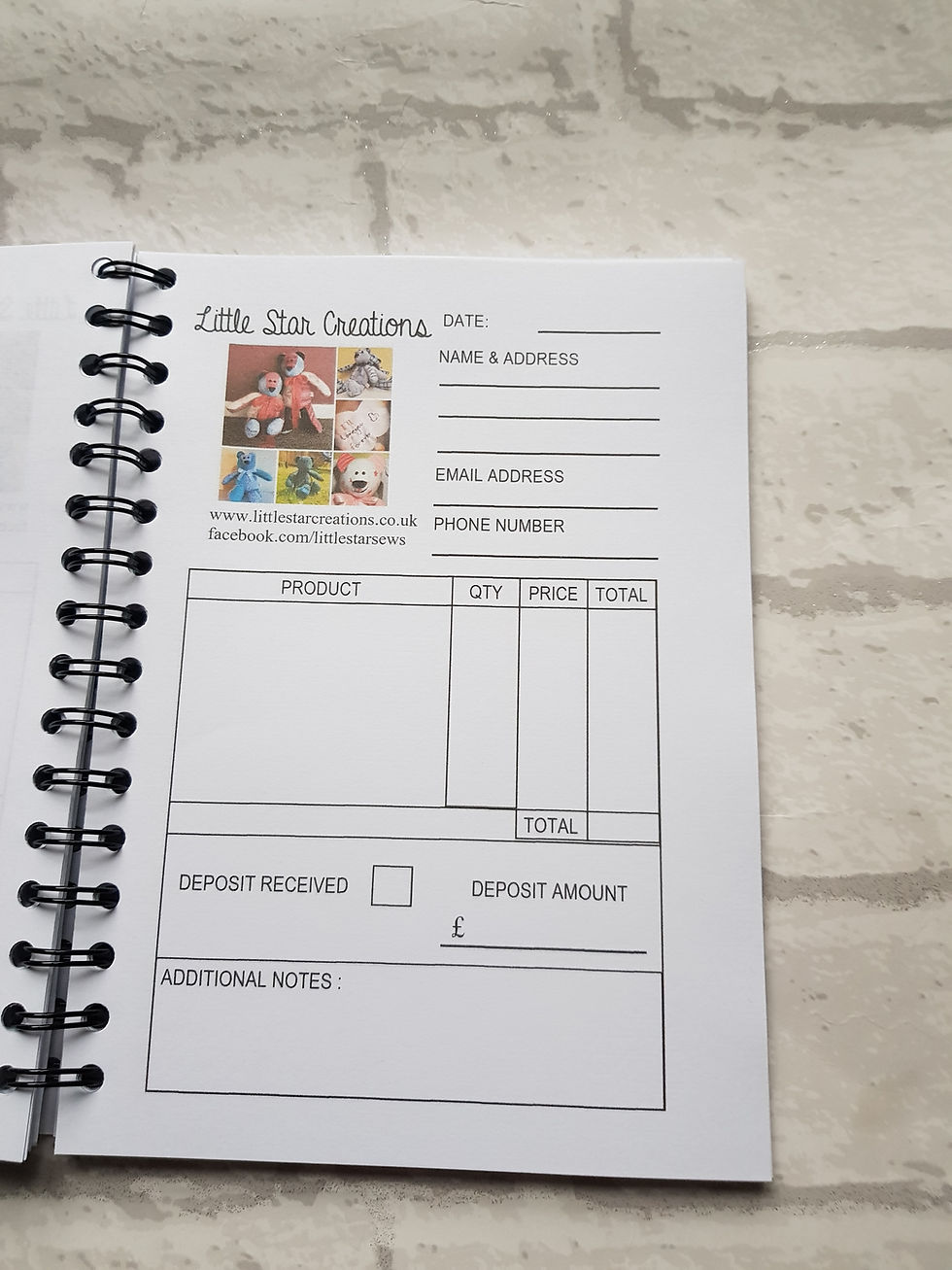 Thumbnail: custom book for orders