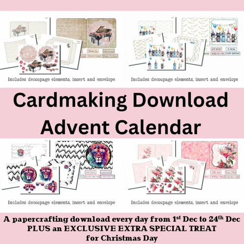 2026 Card Making Papercraft Advent Calendar | tashaandted