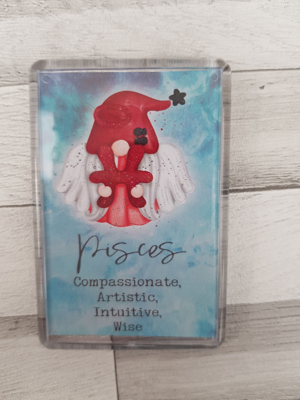 Thumbnail: Zodiac Magnets or Keyrings - Guardian Angel Gnome Zodiac Magnets - Star Sign Gif