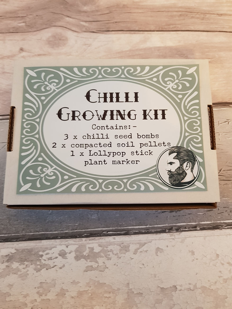 Thumbnail: everything is included in our Chilli Pepper Grow Your Kits so they make a perfect gift for husbands and boyfriends