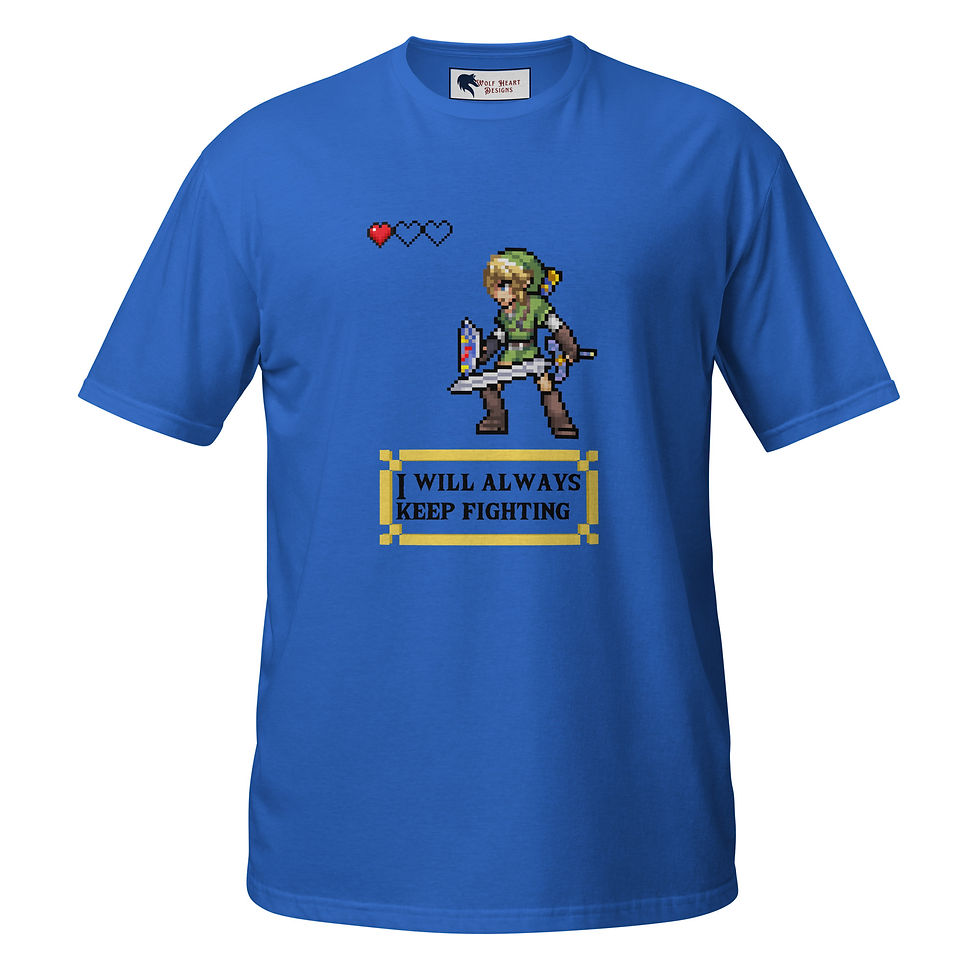 Thumbnail: Link - Always Keep Going Short-Sleeve Unisex T-Shirt
