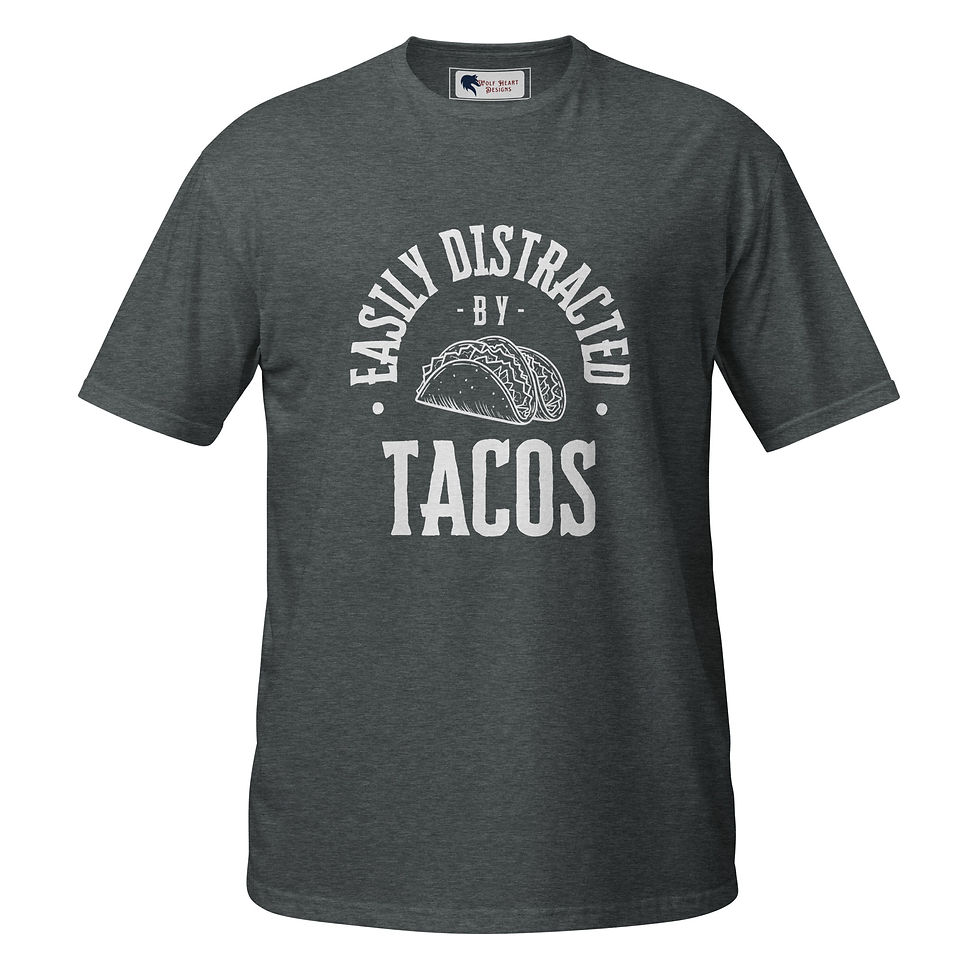Thumbnail: Easily Distracted Short-Sleeve Unisex T-Shirt