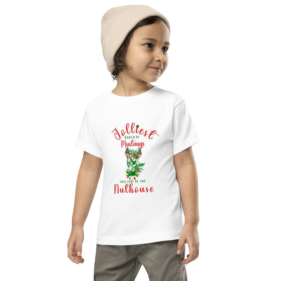 Thumbnail: Jolliest Bunch of Mustangs Toddler Short Sleeve Tee