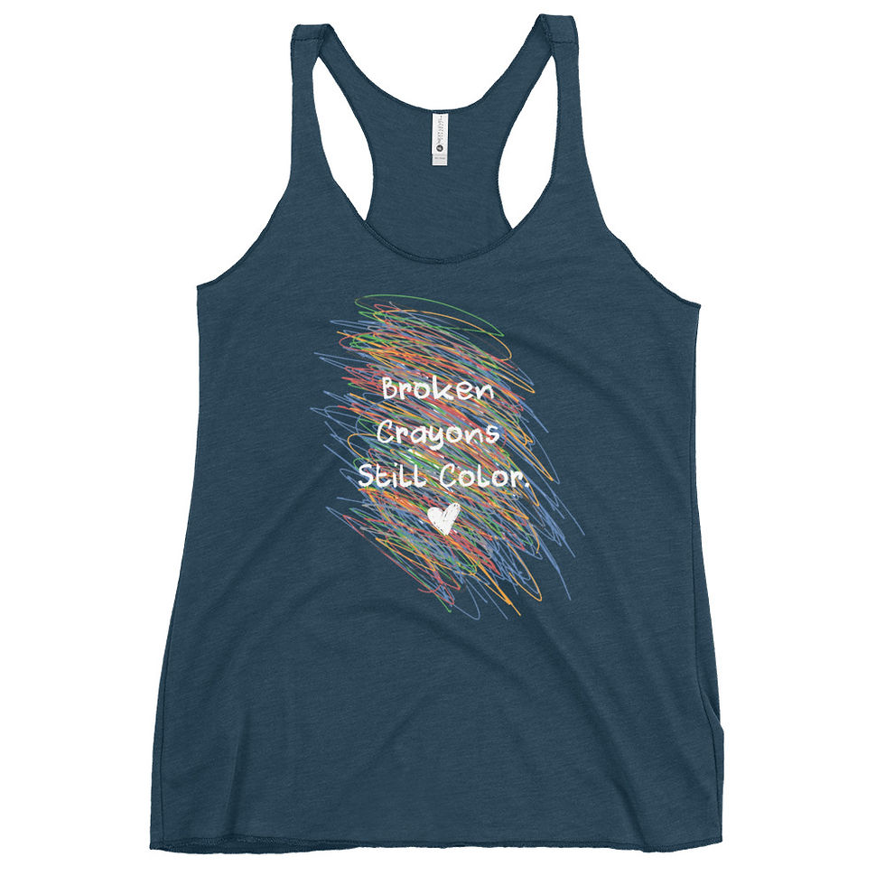 Thumbnail: Broken Crayons Women's Racerback Tank