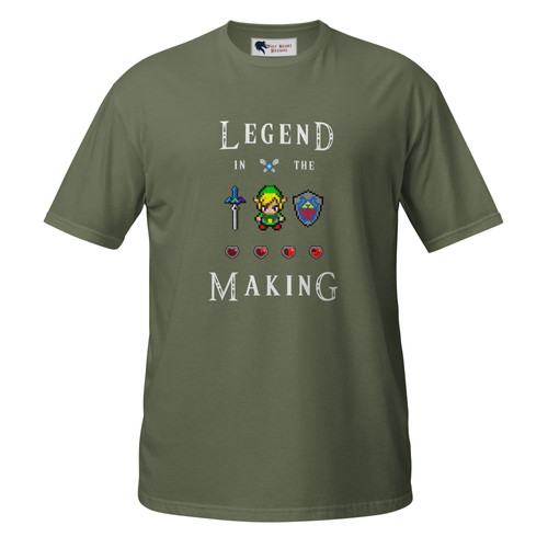 Legend in the Making Short-Sleeve Unisex T-Shirt | Wolf Heart Designs