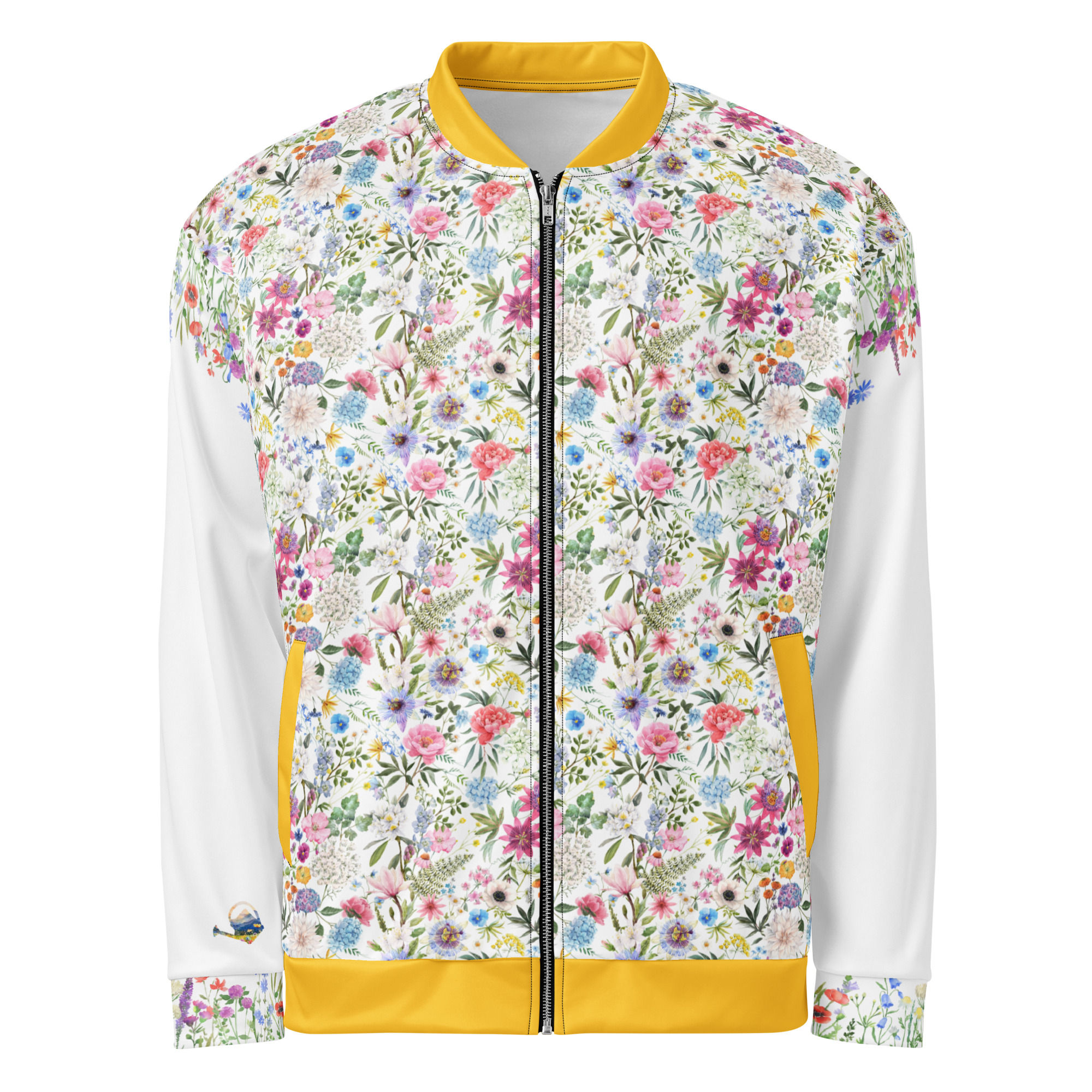 Flowers Bomber Jacket
