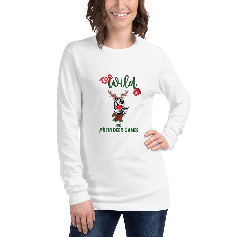 Thumbnail: Reindeer Games Unisex Long Sleeve Tee