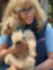 Deb and pup with logo.jpg
