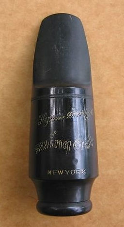 Hymie Shertzer mouthpiece Nicolas Trefeil vintage museum great player's 1rst version