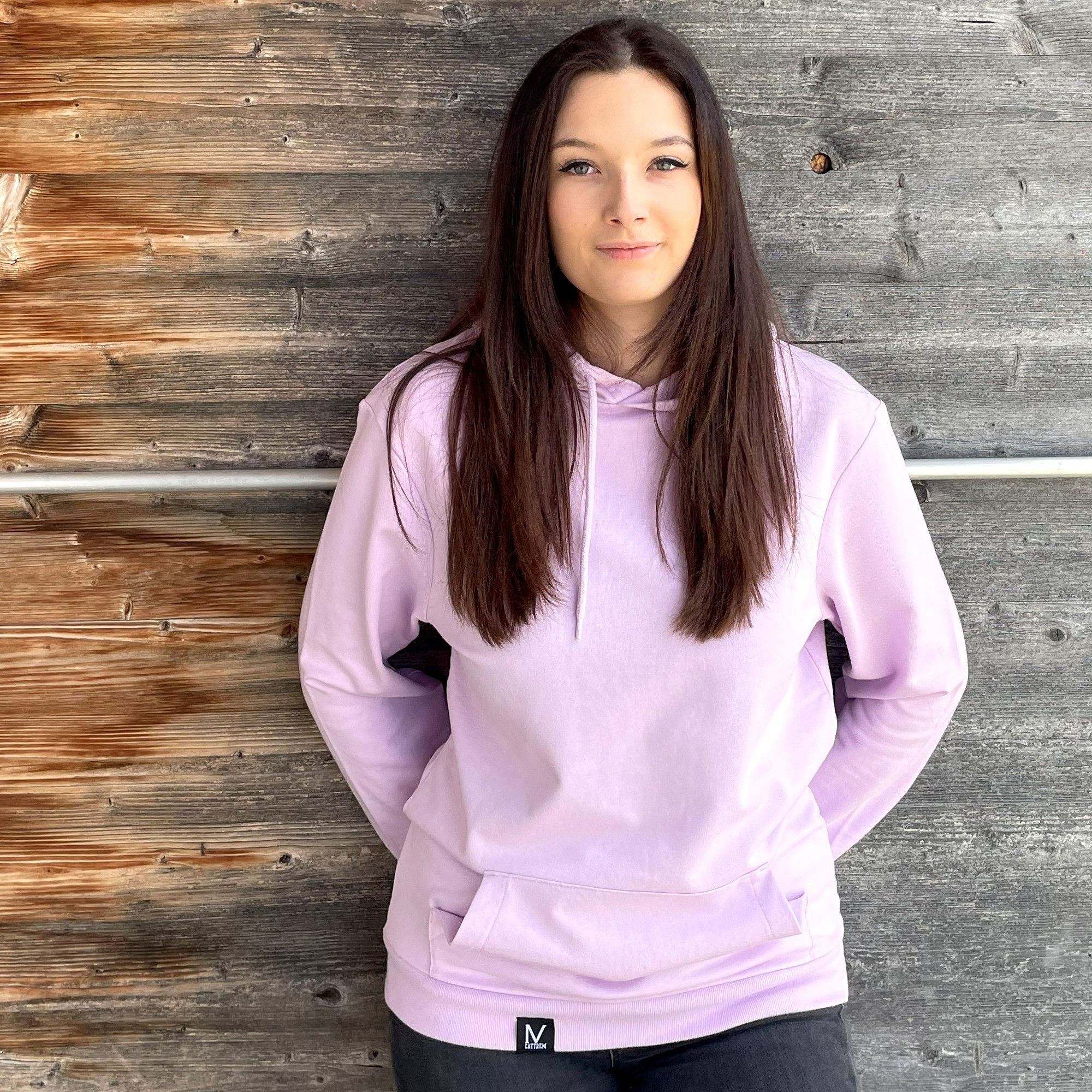 Sweatshirt Capuche Rose