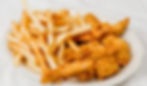 Chicken Tenders with fries