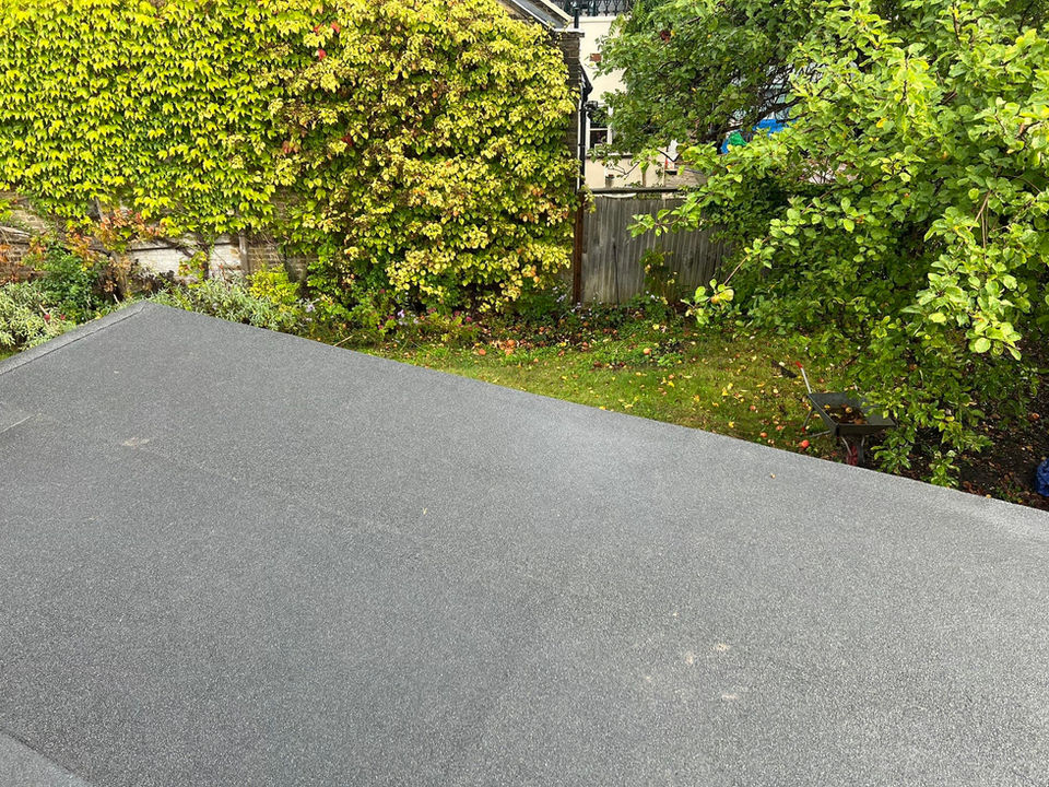 New flat roof