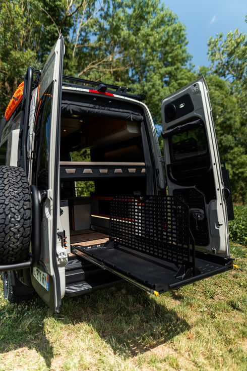 Tiroir caisse charge lourde pour soute fourgon sur mesure