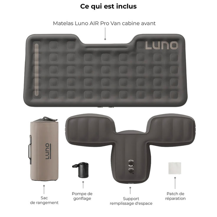 Matelas de cabine avant pour fourgon