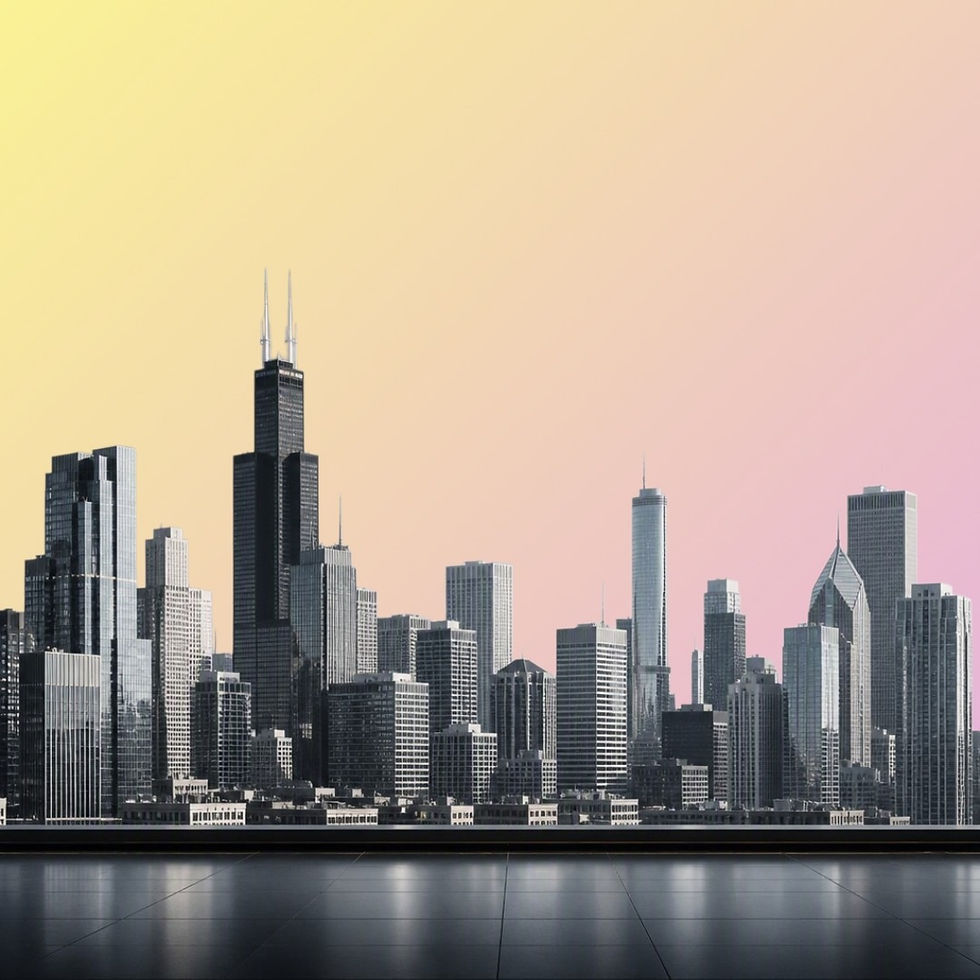 Chicago Color Skyline