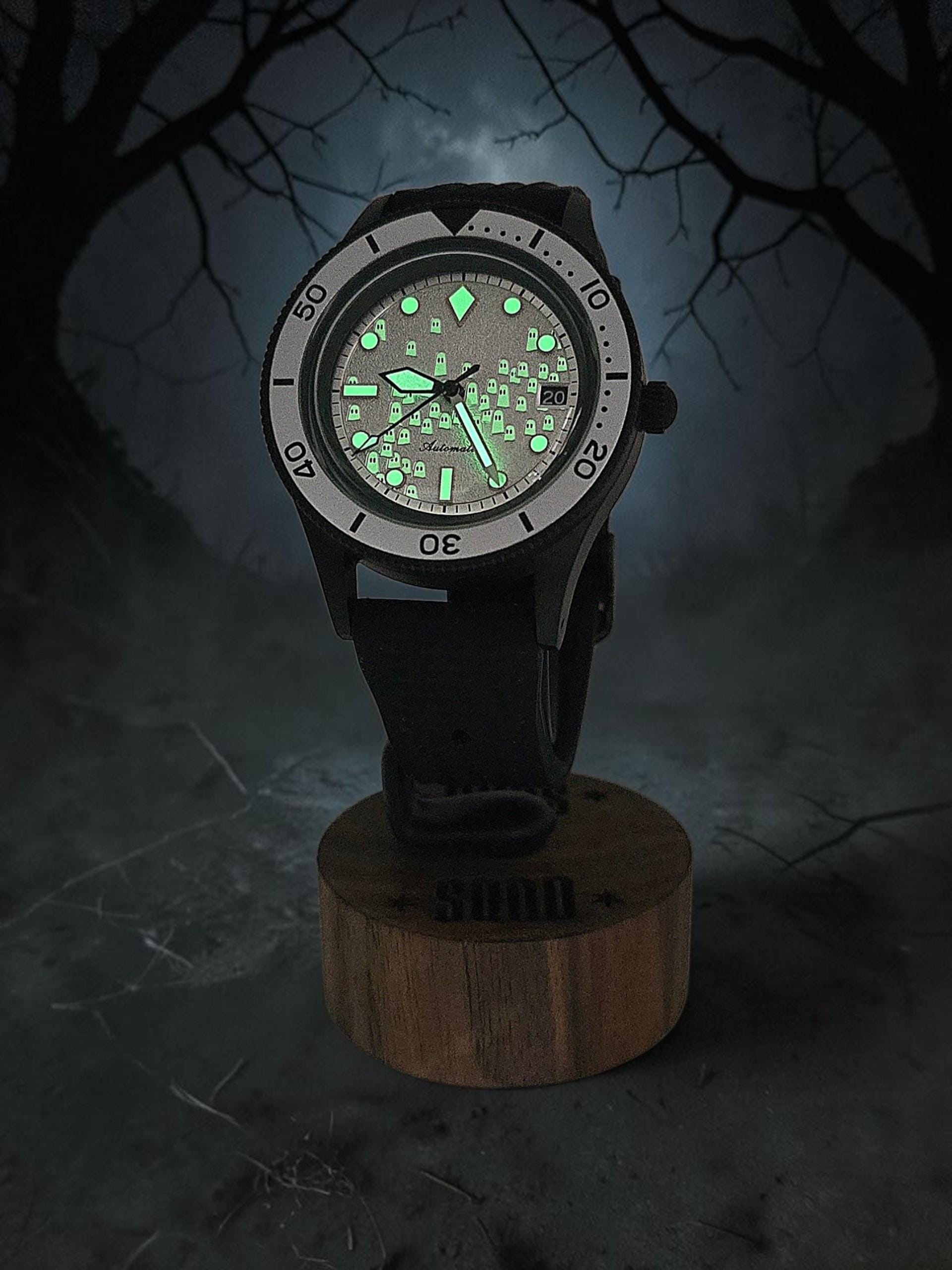 Matte Black Ghost Dial