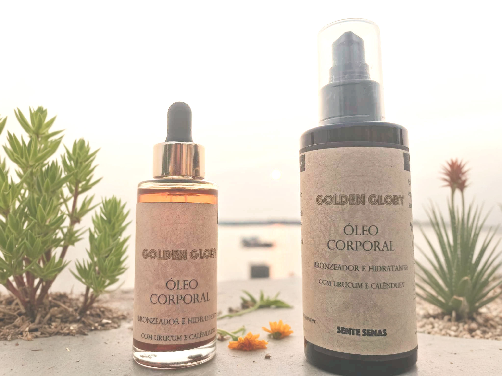 GOLDEN GLORY Óleo hidratante brozeador