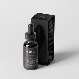 שמן CBD 40% – המדריך המלא לשמן החזק של ALPINOLS