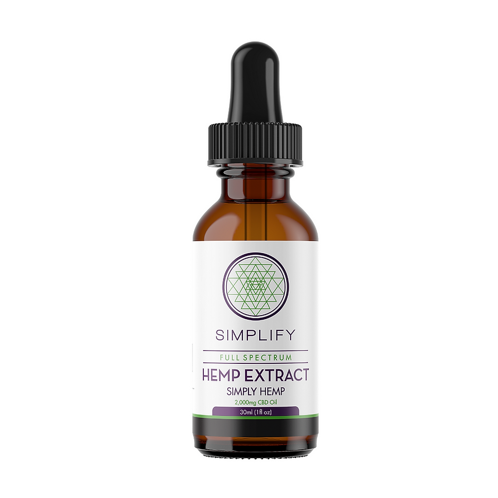 תמונה ממוזערת:  שמן CBD 30ml של SIMPLIFY