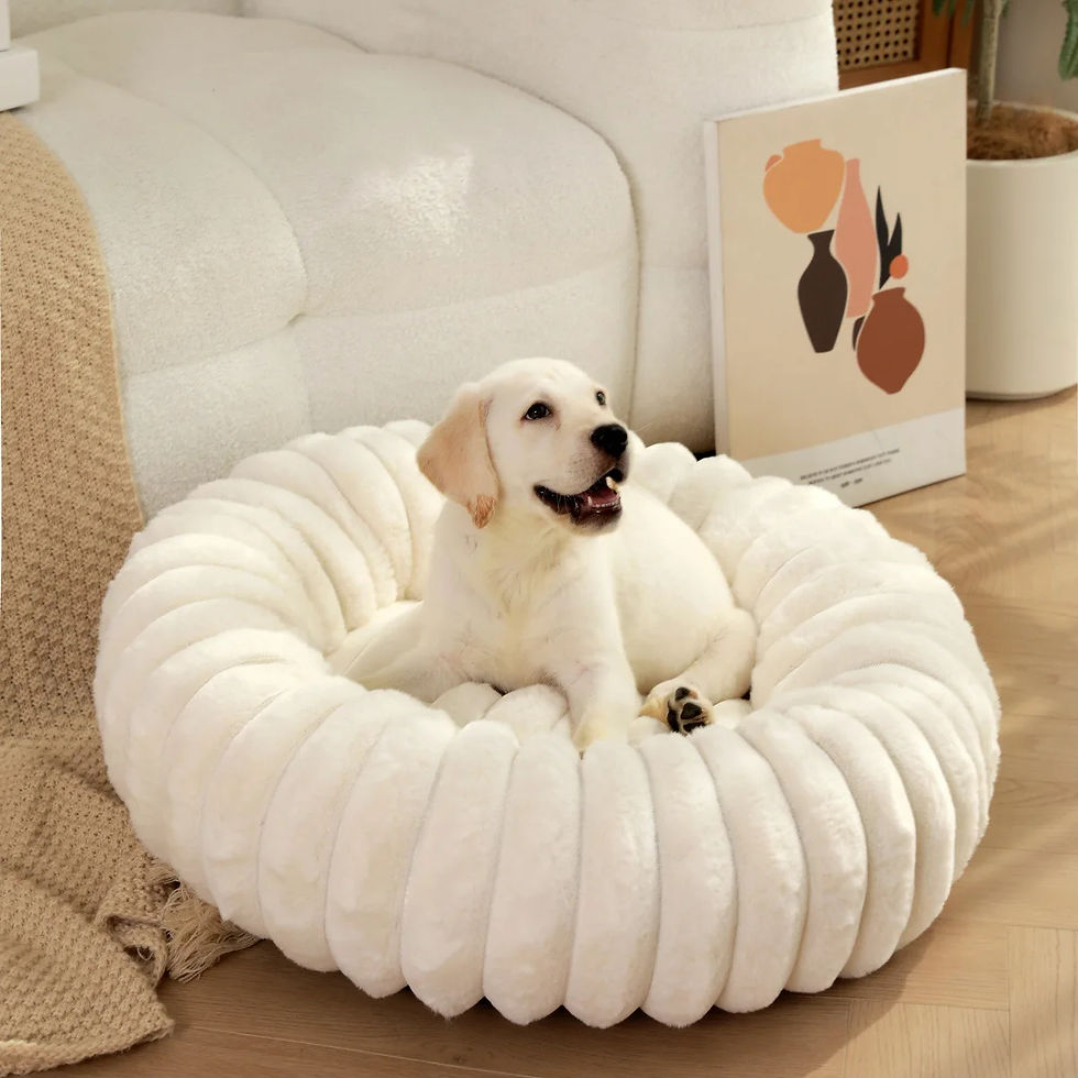 Thumbnail: Cama Redonda para Pets de 40-70cm para Cães Cama Super Macia para Gatos Casa de