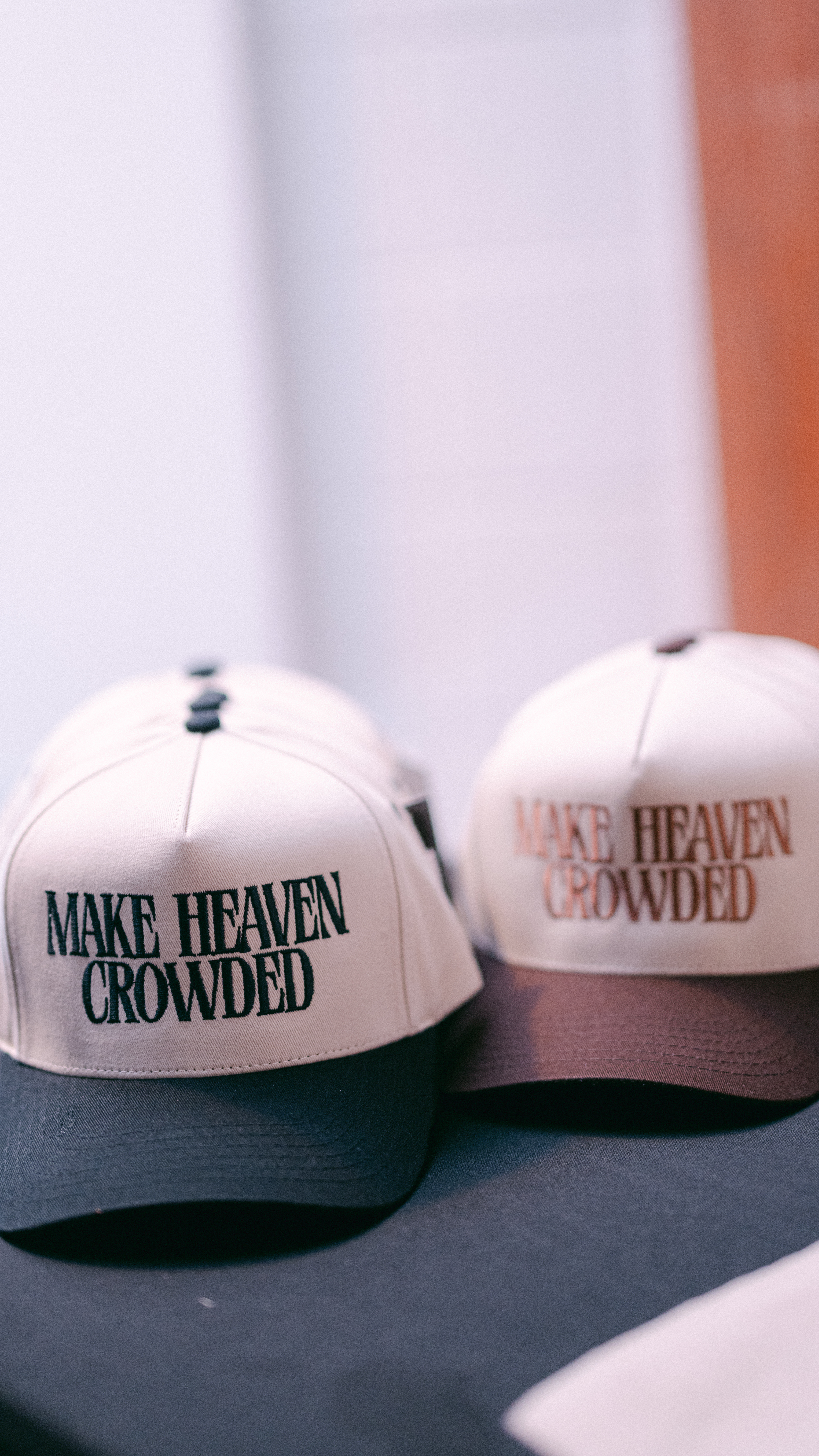 MAKE HEAVEN CROWDED HAT
